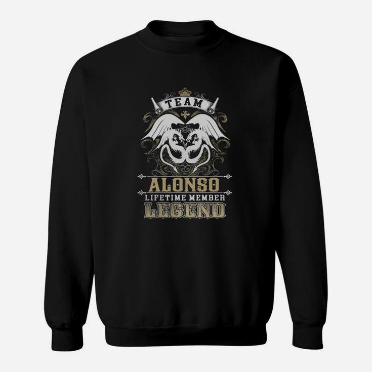 Team Alonso Lifetime Member Legend -alonso T Shirt Alonso Hoodie Alonso Family Alonso Tee Alonso Name Alonso Lifestyle Alonso Shirt Alonso Names Sweat Shirt
