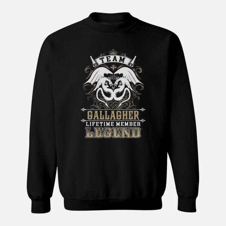 Team Gallagher Lifetime Member Legend -gallagher T Shirt Gallagher Hoodie Gallagher Family Gallagher Tee Gallagher Name Gallagher Lifestyle Gallagher Shirt Gallagher Names Sweat Shirt