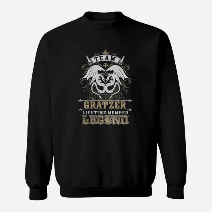 Team Gratzer Lifetime Member Legend -gratzer T Shirt Gratzer Hoodie Gratzer Family Gratzer Tee Gratzer Name Gratzer Lifestyle Gratzer Shirt Gratzer Names Sweat Shirt