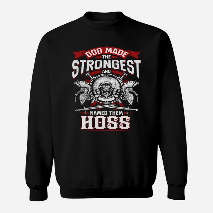 Team Hoss Lifetime Member Legend -hoss T Shirt Hoss Hoodie Hoss Family Hoss Tee Hoss Name Hoss Lifestyle Hoss Shirt Hoss Names Sweat Shirt