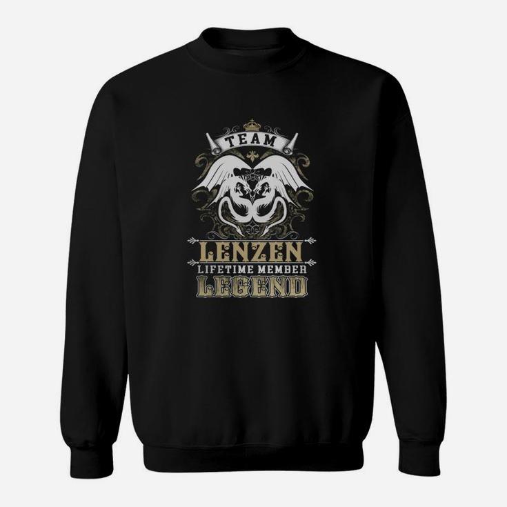 Team Lenzen Lifetime Member Legend -lenzen T Shirt Lenzen Hoodie Lenzen Family Lenzen Tee Lenzen Name Lenzen Lifestyle Lenzen Shirt Lenzen Names Sweat Shirt