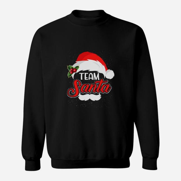 Team Santa Christmas Gift Ideas Christmas Shirts Christmas Gifts Christmas Outfit Sweat Shirt