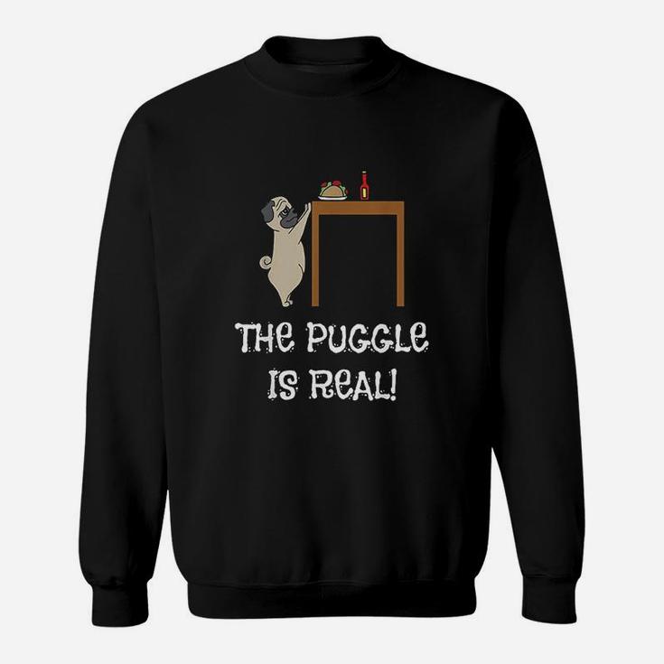 The Puggle Is Real - Funny Dog Pun Taco T-Shirt The Puggle Is Real - Funny Dog Pun Taco T-Shirt