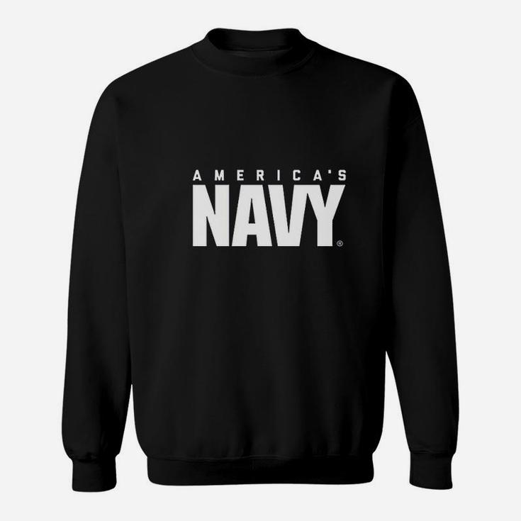 United States Of Americas Navy Graphic Sweat Shirt