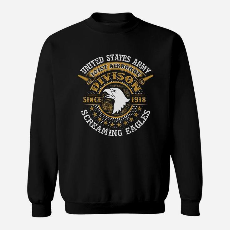 Us Army 101st Airborne Division Soldier Veteran Sweat Shirt