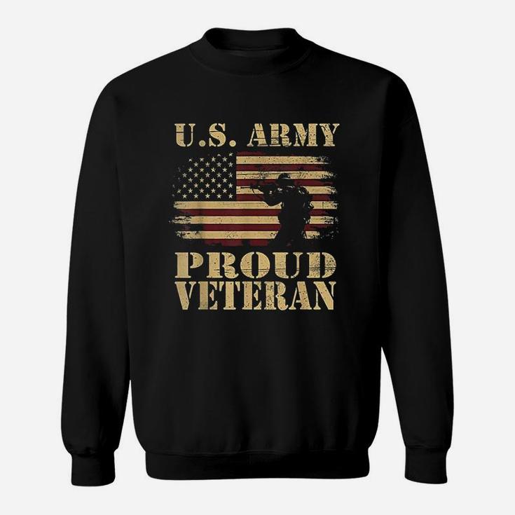 Us Army Proud Veteran Sweat Shirt