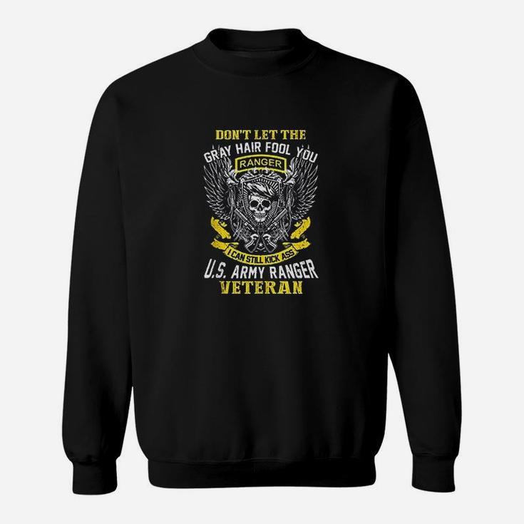 Us Army Ranger Veteran American War Pride Skull Design Ideas Sweat Shirt