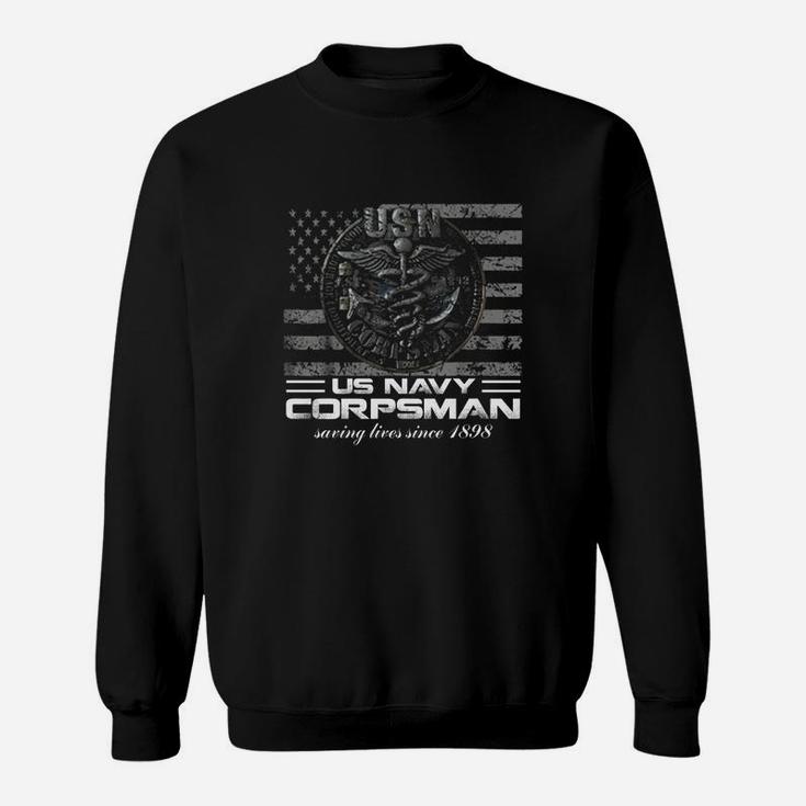Us Navy Corpsman Navy Veteran Ideas Sweat Shirt