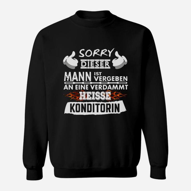 Verbiges Ein Konditorin- Sweatshirt