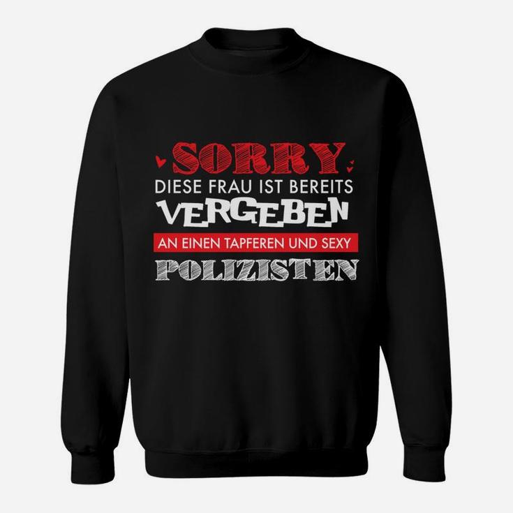 Vergeben Ein Einem Polizistes Sweatshirt