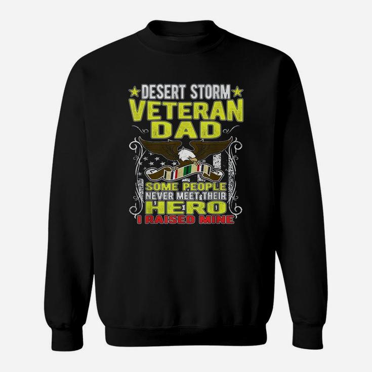 Veteran Dad Desert Storm Sweat Shirt