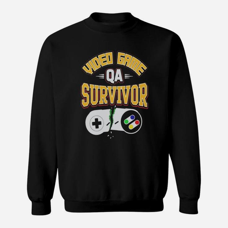 Video Game Qa Tester Survivor Funny Tshirt Sweat Shirt
