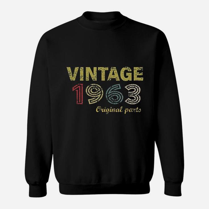 Vintage 1963 Bday Birthday Gift  Sweat Shirt
