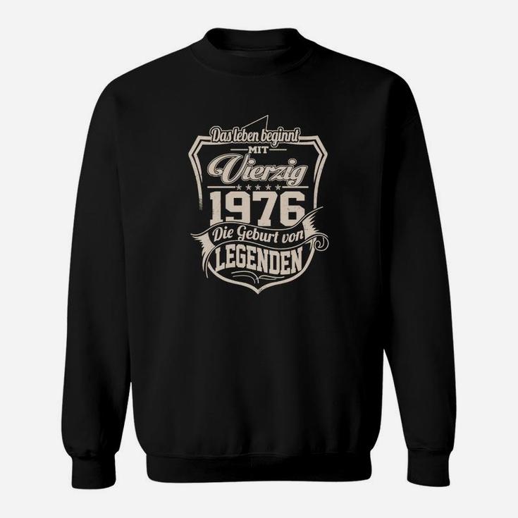 Vintage 1976 Geburt von Legenden Sweatshirt, Retro Design Tee