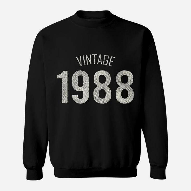 Vintage 1988 34th Birthday 34 Yrs Years Old  Sweat Shirt