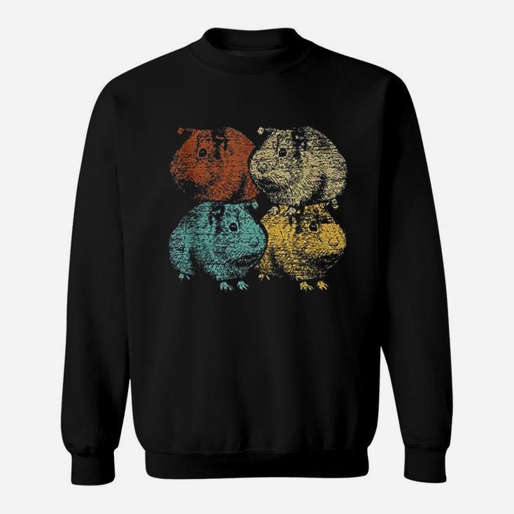 Vintage Animal Gifts Retro Guinea Pig Sweat Shirt