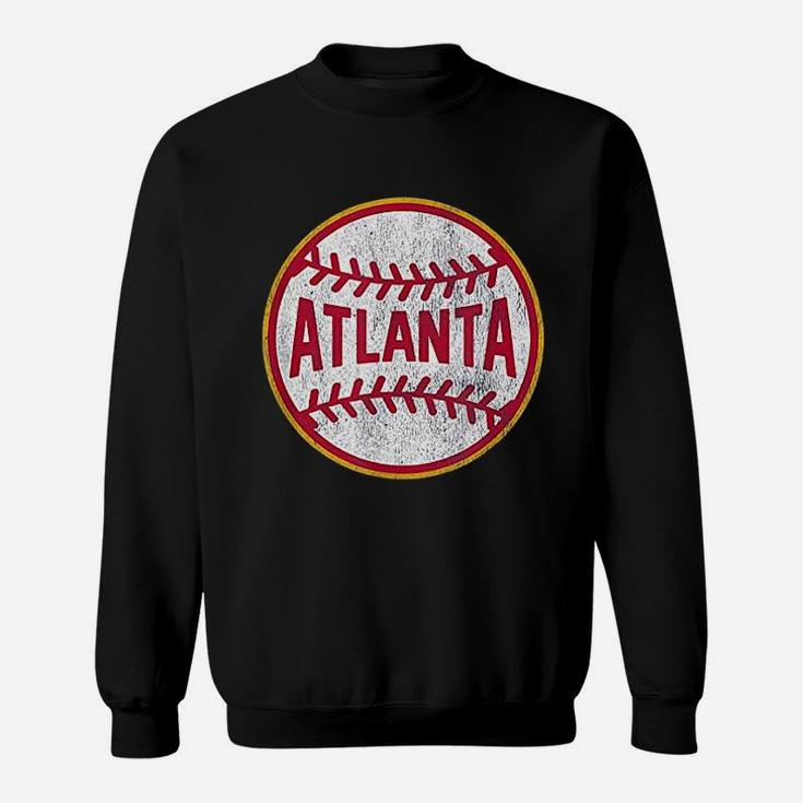 Vintage Atlanta Baseball Sweat Shirt
