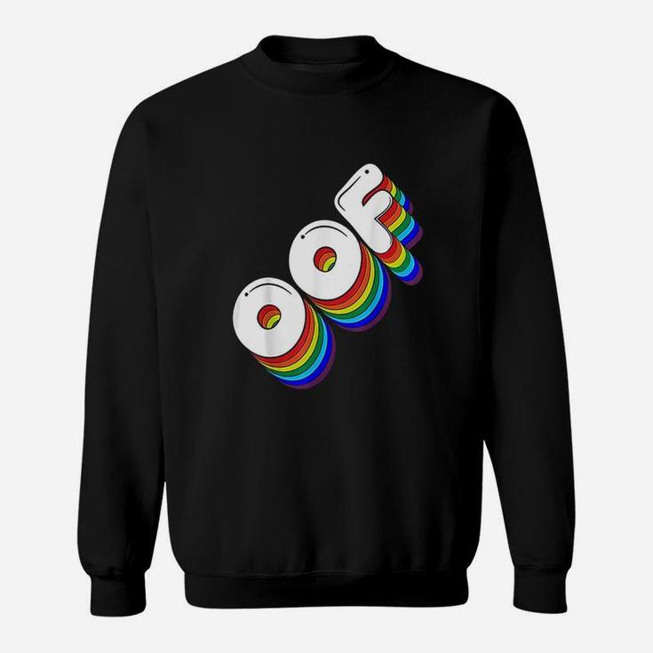 Vintage Meme Game Rainbow Sweat Shirt