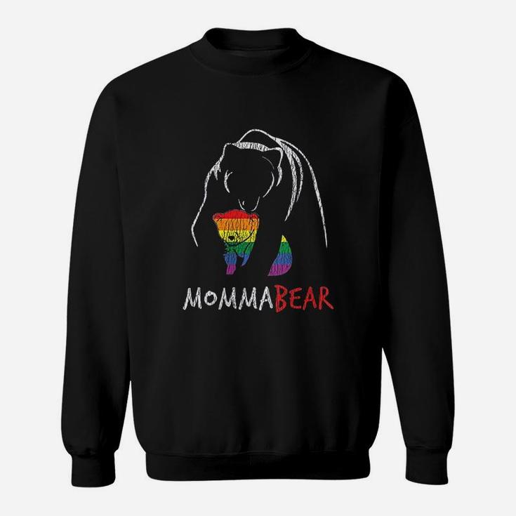 Vintage Rainbow Mama Bear Good Gifts For Mom Sweat Shirt