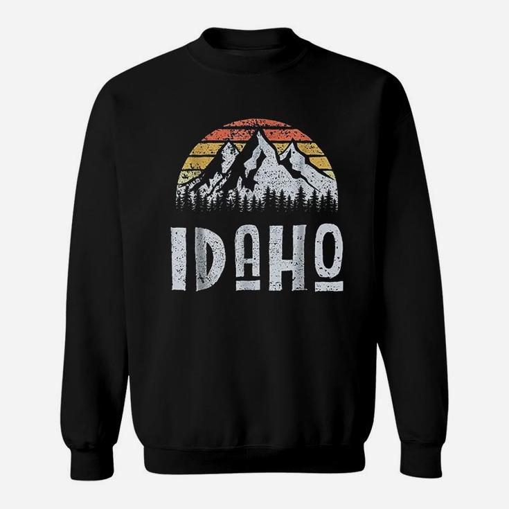 Vintage Retro Id Idaho Sweat Shirt