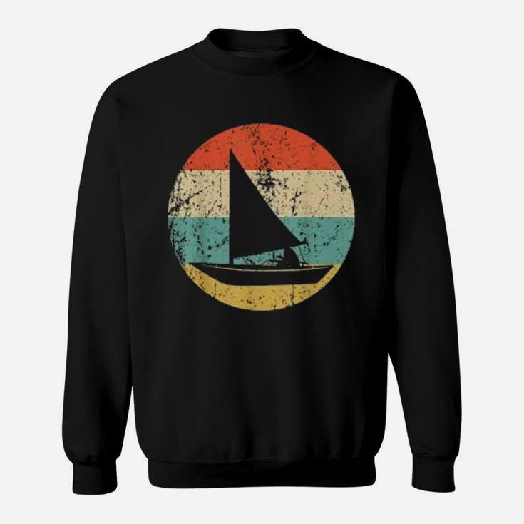 Vintage Retro Sail Boat Sweat Shirt