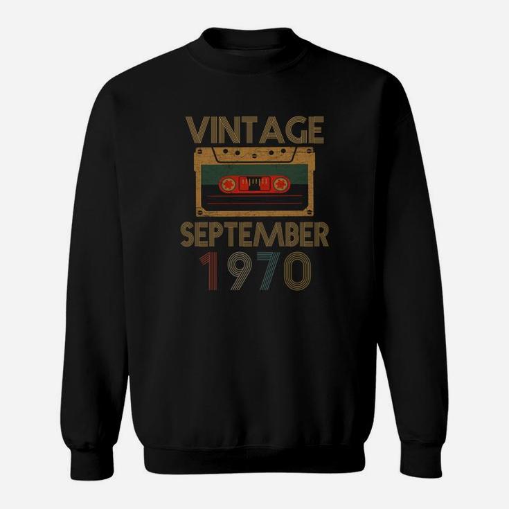 Vintage September 1970 Sweat Shirt