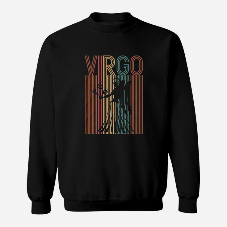 Vintage Virgo Stripes Sweat Shirt