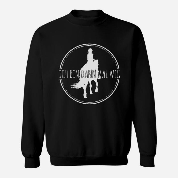 Wanderer und Hund Sweatshirt Ich bin dann mal weg, Herren Outdoor Motiv Tee