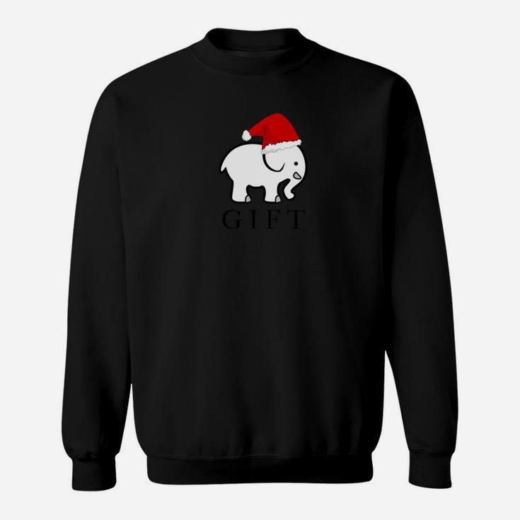 White Elephant Gift Christmas Sweat Shirt