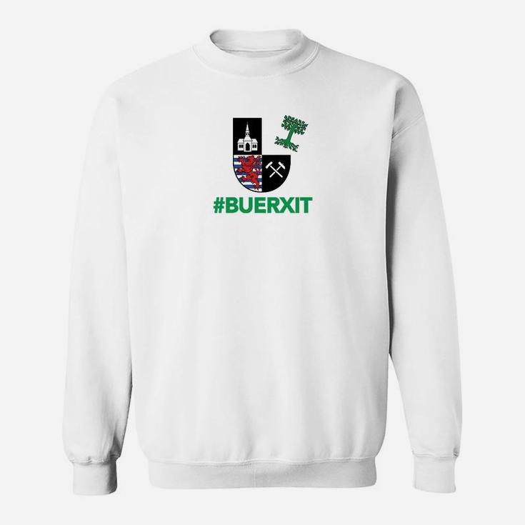 #BUERXIT Sweatshirt Herren, Lustiges Karikatur Design