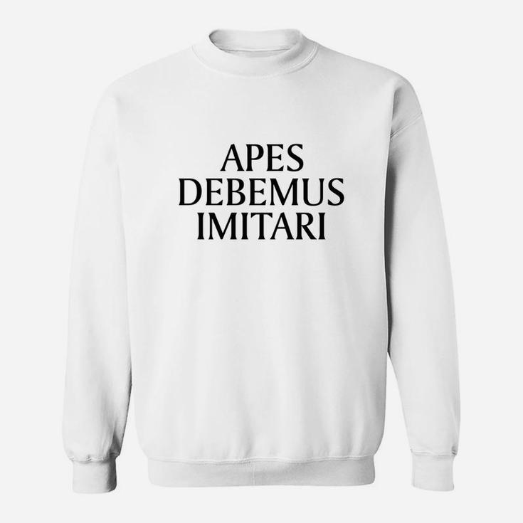 Apes Debemus Imitari Beekeepers Sweatshirt