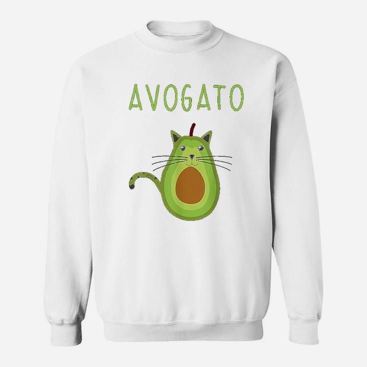 Avogato Cinco De Mayo Gift Cinco De Meow Cat Avocado Sweat Shirt