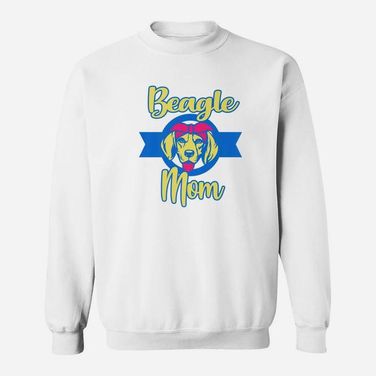 Beagle Mom Funny Dog Lover Owner Gift Women Wife Sweat Shirt