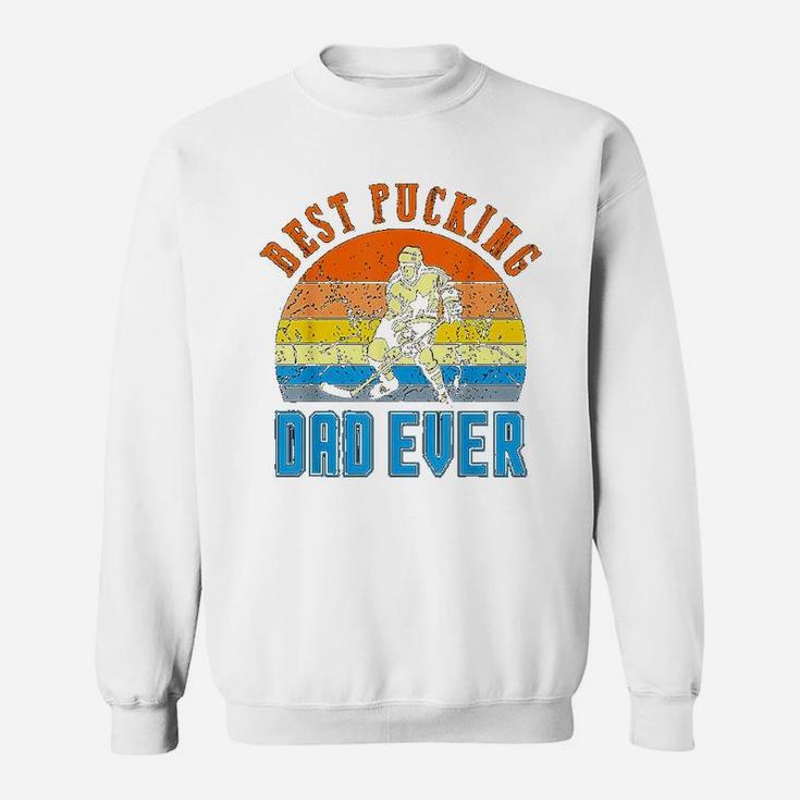Best Pucking Dad Vintage Retro Fathers Day Gift For Men Dads Sweat Shirt