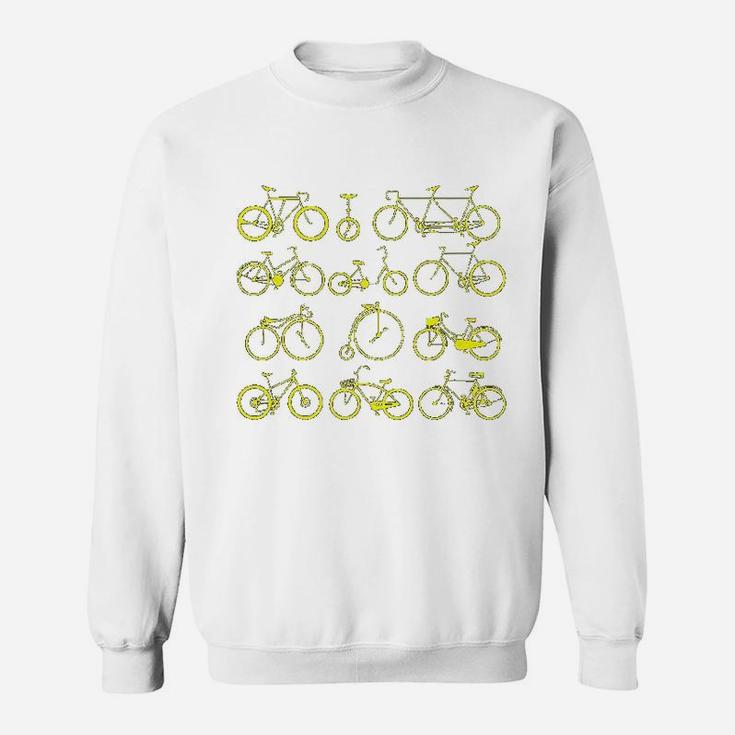 Bicycle Cycling Mountain Bike Humor Cyclist Hipster Rider Sweatshirt