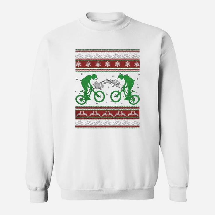 Bicycle Ugly Christmas Sweater Sweat Shirt