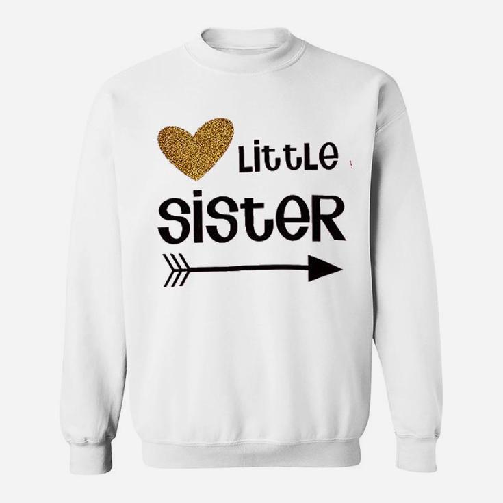 Big Sister And Little Sister Clothing Family Matching Girls Fitted Sweat Shirt