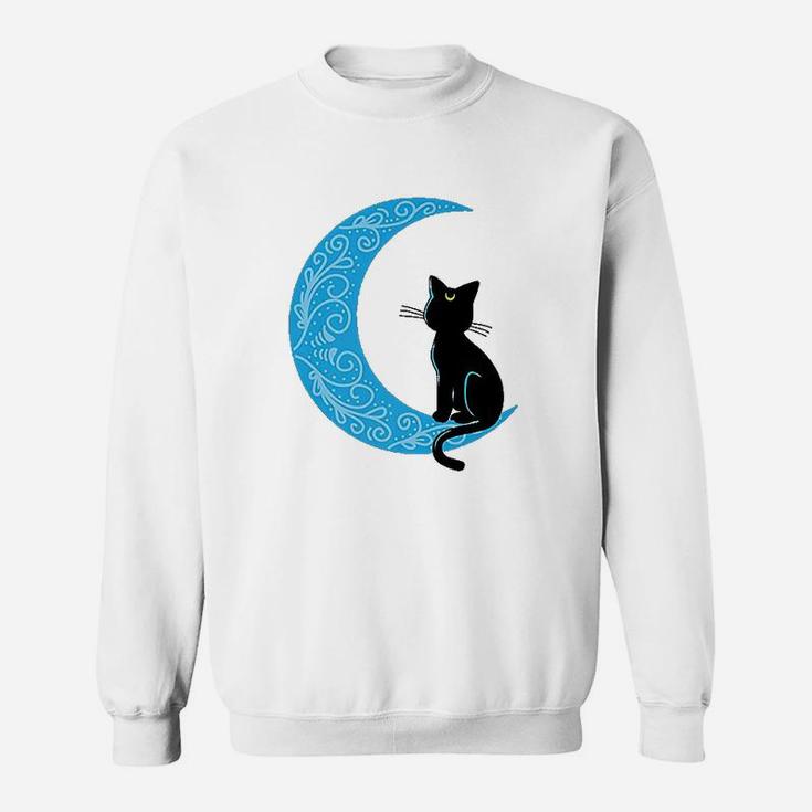 Black Cat Crescent Moon Sailor Mom T-Shirt Black Cat Crescent Moon Sailor Mom T-Shirt