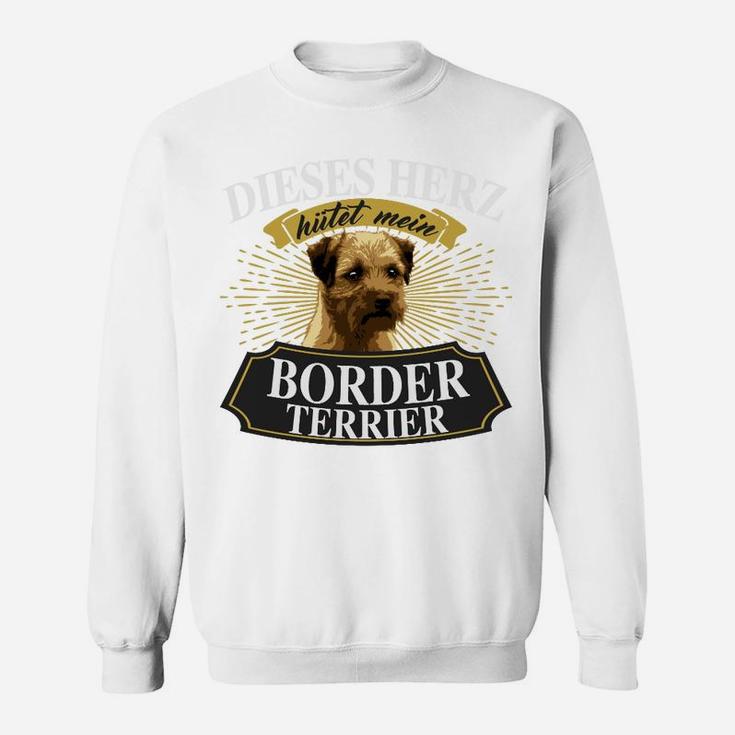 Border Terrier Liebhaber Sweatshirt: Dieser Kerl liebt seinen Hund