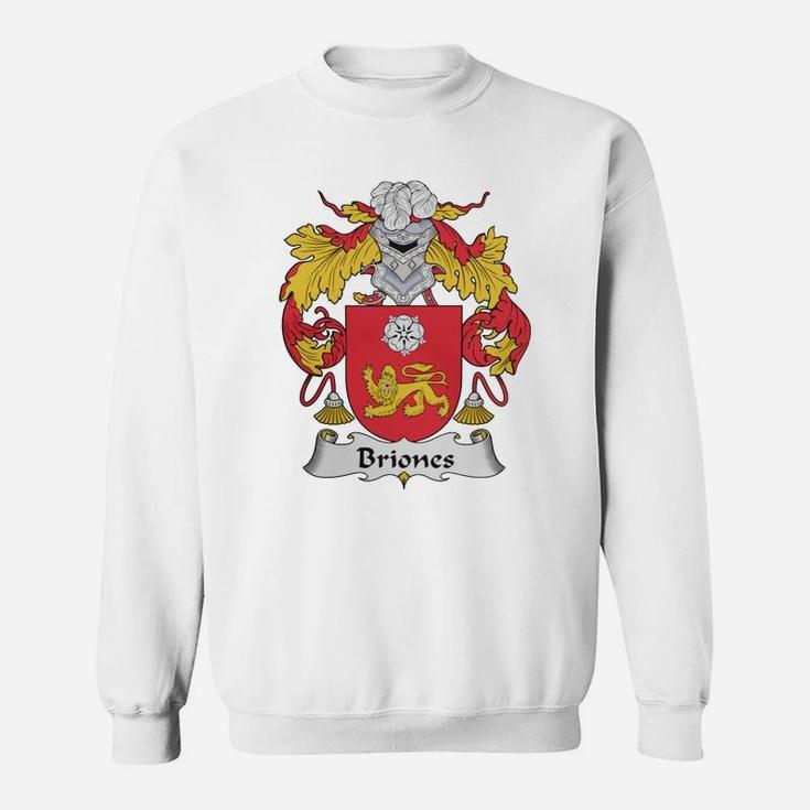 Briones Family Crest Spanish Family Crests Sweat Shirt
