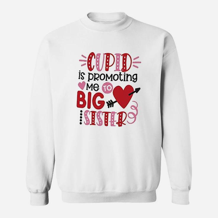Bump And Beyond Designs Girls Promoted To Big Sister Sweat Shirt
