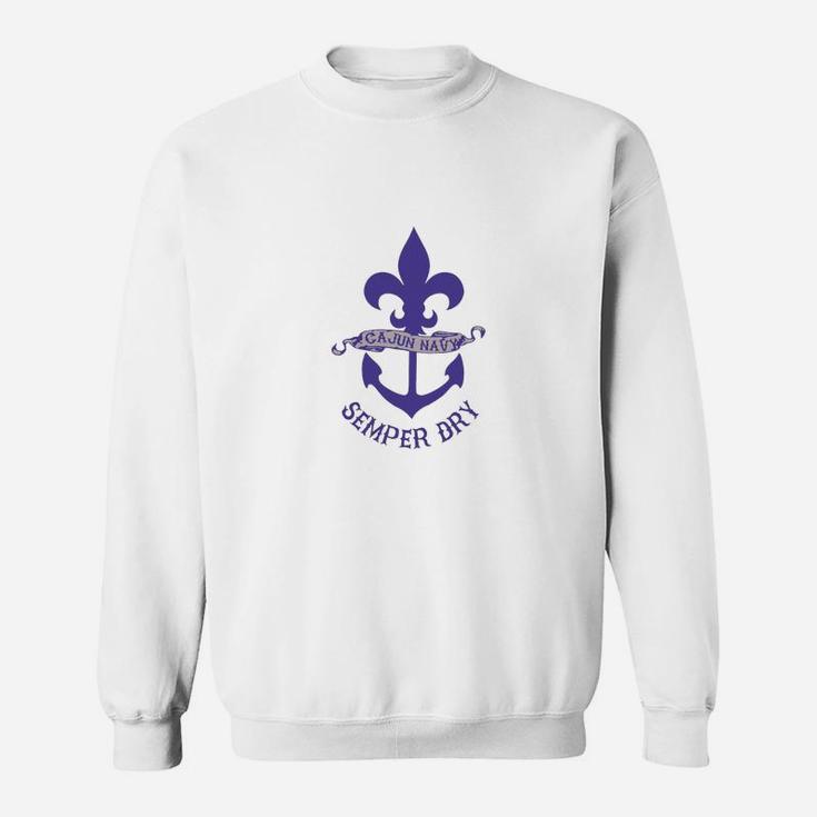 Cajun-navy-semper-dry Sweat Shirt