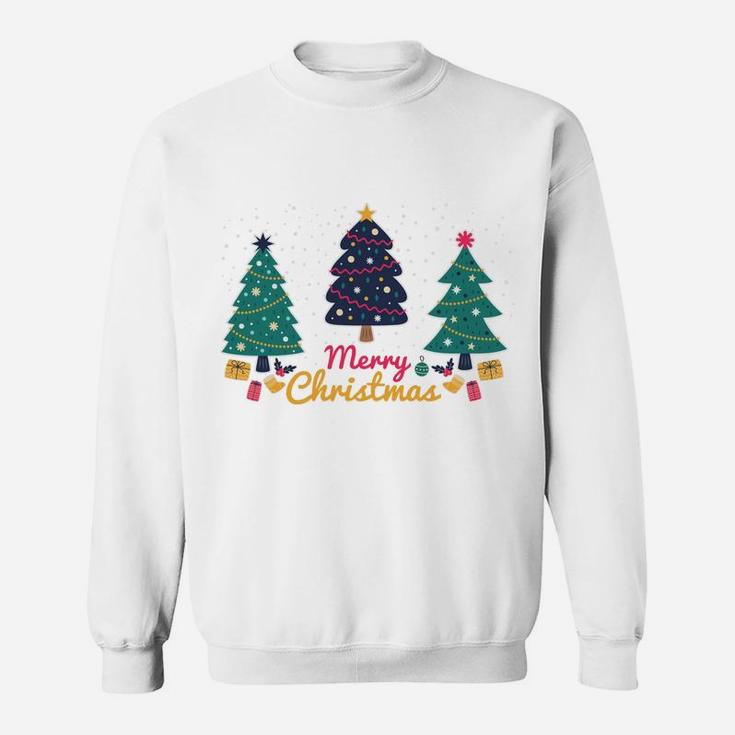 Christmas Trees Merry Christmas Gift Idea For Everyone Sweatshirt