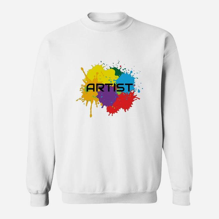 Cool Colorful Art Tshirt For Artists Sweat Shirt