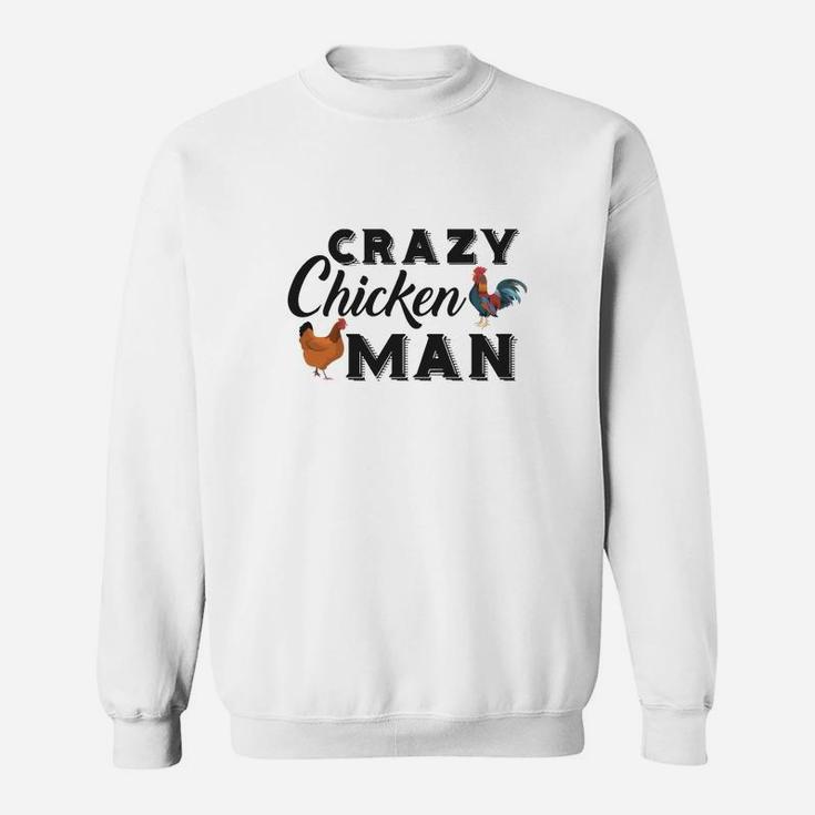 Crazy Chicken Chicken Sweat Shirt
