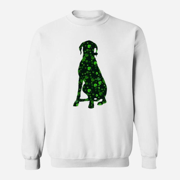 Cute Shamrock Great Dane Mom Dad Gift St Patricks Day Awesome Dog Lovers Gift Sweat Shirt