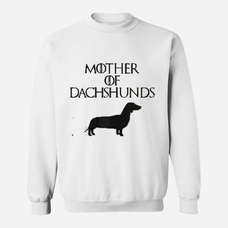 Cute Unique Black Mother Of Dachshunds Sweat Shirt