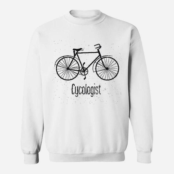 Cycologist Funny Psychology Biking Cyclist Gift For Biker Graphic Sweat Shirt