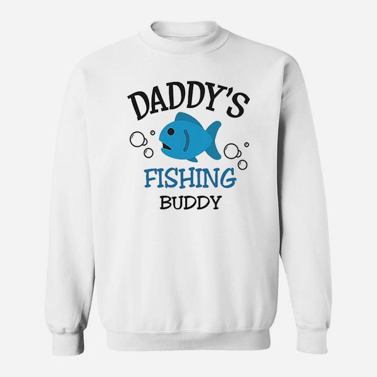 Daddys Dad Father Fishing Buddy Style B Fathers Day Sweat Shirt