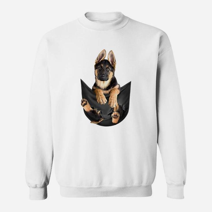 Deutscher Schäferhund Tasche Sweatshirt